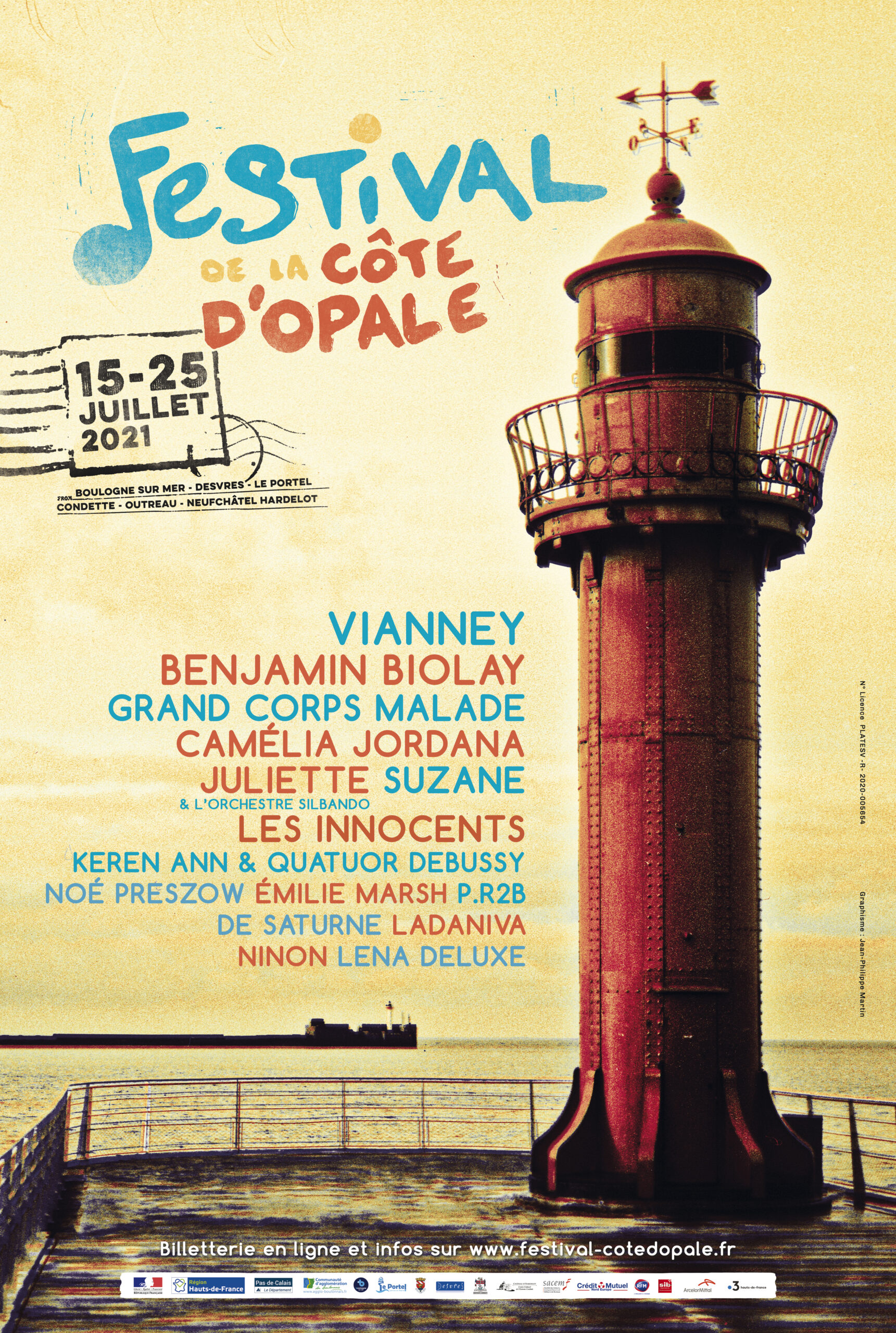 Affiche Festival de la Côte d'Opale