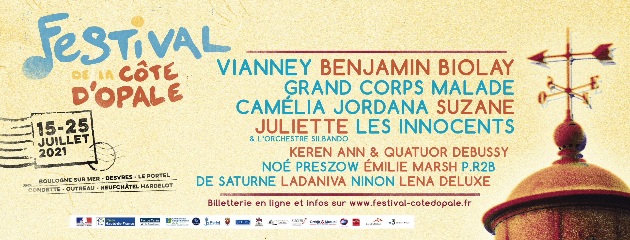 Festival De La Côte D'opale 2021 Billetterie